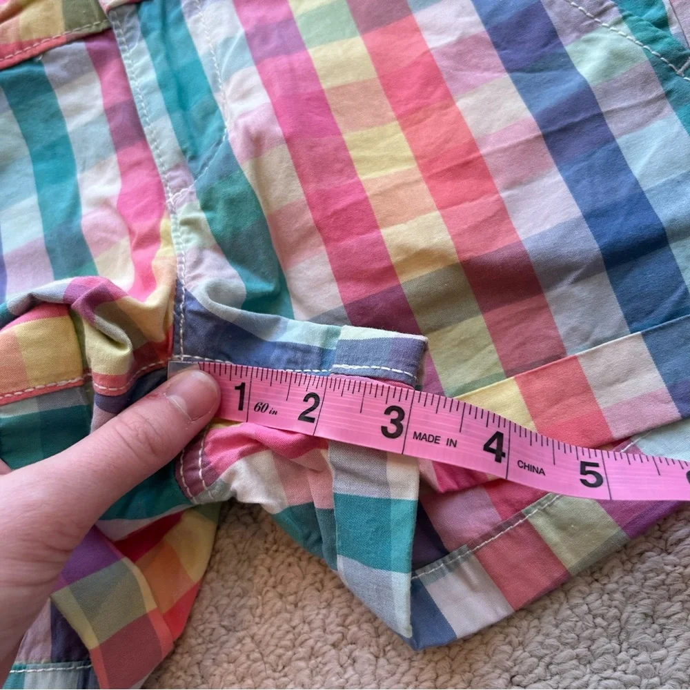 GAP Kids Girls Plaid Shorts Size 6